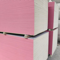 Panneaux de fibre de gypse d'absorption acoustique de cloisons sèches résistantes à l'humidité JTL Carreaux de plafond en gypse 1200*2400mm Plaques de plâtre pour cloisons sèches