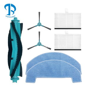 Cepillo de rodillo, cepillo lateral, paño de mopa, filtro Hepa apto para <span class=keywords><strong>ROPO</strong></span> Smart Pet/BPMIO B15/BPMIO B15 Plus/Muhler Bobby 2, piezas de Robot aspirador - Product Image 1