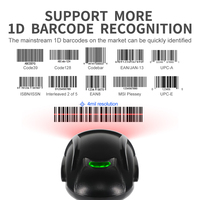 Scanner de codes-barres, filaire, lecteur de codes à barres, Laser, 1D, portatif, avec prix d'usine, nouvelle collection
