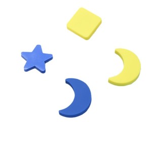 Tiradores de Muebles Infantiles de Plástico con Diseño de Nubes, Luna y Cielo, Serie de Dibujos Animados, Protección Ambiental - Product Image 5