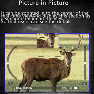 LUXUN NV009A Monoculaire de vision nocturne numérique 1920X1080P IP65 étanche infrarouge pour <span class=keywords><strong>la</strong></span> <span class=keywords><strong>chasse</strong></span> avec WiFi - Product Image 2