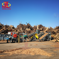 Broyeur à tambour haute efficacité pour bois, avec tamis réglable, certifié ISO CE, pour papeterie, compost et paillis