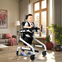 Poussette pour bébé réglable en hauteur, aide à la marche pour enfants atteints de paralysie cérébrale, hémiplégie, aide à la marche pour enfants