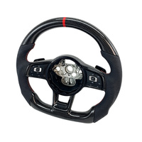 Volant en fibre de carbone personnalisé à prix de gros d'usine pour Volkswagen Golf MK7 MK6 MK3 Scirocco Jetta TCR
