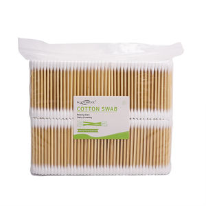 Botões de orelha redondos para mim, embalado com bastão de bambu para orelhas, 1000 unidades, em sacos de polibag - Product Image 6