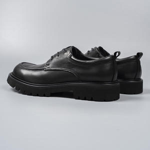 รองเท้าหนังแท้แบบผูกเชือกสำหรับผู้ชาย, ใหม่รองเท้าลำลองระบายอากาศได้ดีกันลื่น - Product Image 5