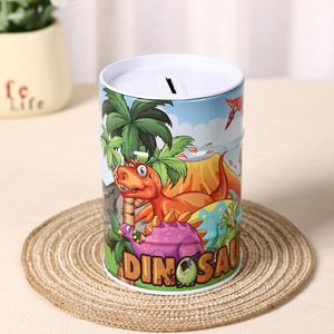 Hucha de hierro con diseño de dinosaurio de Mystic Arts, gran capacidad, diseño de dibujos animados, caja para guardar dinero para niños - Product Image 2