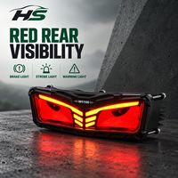 HSSH Neue Offroad Hochleistungs 9-36V DC 3000 Lm LED Rücklicht Signal Bremslicht Universell Passend LKW Rücklicht