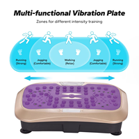 Plateforme vibrante de fitness OEM pour entraînement corporel complet à domicile – Machine d'exercice à vibrations