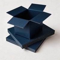 Boîte d'emballage de luxe personnalisée en carton ondulé robuste et imperméable pour fruits de mer séchés