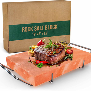 Dalle de cuisson au sel de l'Himalaya de marque personnalisée de qualité supérieure avec plateau naturel fabriqué en usine Artisanat naturel haut de gamme - Product Image 6