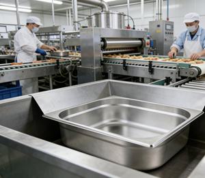 ถาดอาหารสแตนเลส 2/3 GN - ทำความสะอาดง่าย - Product Image 6