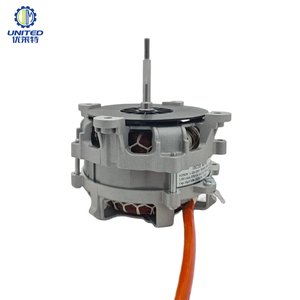 מנוע חשמלי חד פאזי עם קבל, 250W, עמיד בטמפרטורות גבוהות, בעל ציר אפר, לתנור חשמלי - Product Image 1