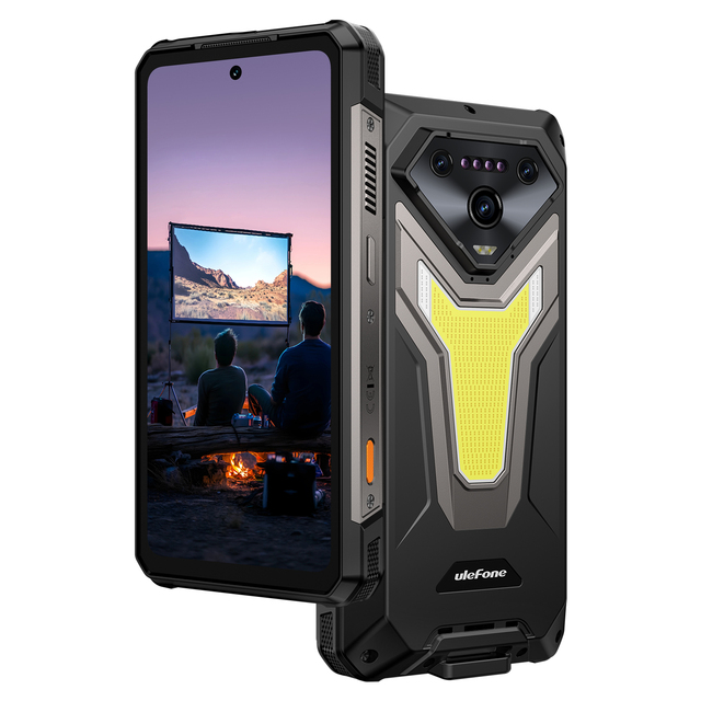 Rugged 5G Smartphone 25500mAh Battery Night Vision 64MP Camera 120Hz 6.95 Inch Display 16GB RAM 512GB ROM Water Resistant IP68