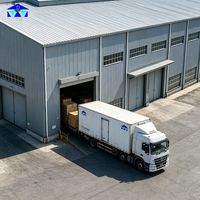 Entrepôt de stockage en acier préfabriqué imperméable pour une utilisation industrielle et logistique