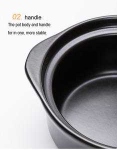 Bol en céramique minimaliste écologique de haute qualité pour la cuisson, le hot pot, le <span class=keywords><strong>dolsot</strong></span>, le <span class=keywords><strong>bibimbap</strong></span> et les soupes - Product Image 4