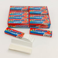 Hete Aanbieding Drievoudige Munt Kauwgom Snoep in Pot Verpakt Kauwgom Sticker Met Tatoeage