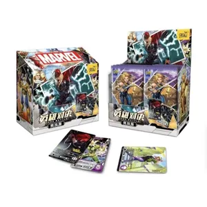 Atacado KAyou New Marveles CR Coleção Cartões MR Iron Man Spider-Man Captaines América Hulk Thor Movie Boy Game Card Brinquedos