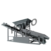 Machine de criblage de sable à grand tambour entièrement automatique Machine de criblage de sol rotative à petit tamis de sable à vibration au meilleur prix