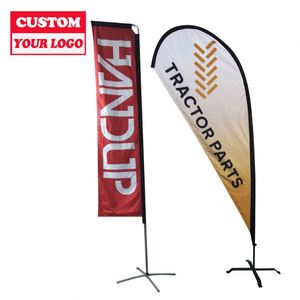 Drapeau publicitaire <span class=keywords><strong>de</strong></span> <span class=keywords><strong>plage</strong></span> en forme <span class=keywords><strong>de</strong></span> goutte d'eau, grande taille, personnalisé avec logo, pour événements sportifs en extérieur, prix usine abordable - Product Image 4