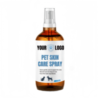 Spray pour plaies de chien à base de plantes Soins de la peau à l'argent colloïdal pour chiens et chats Aide aux égratignures Irritation de la peau Nettoyant pour plaies