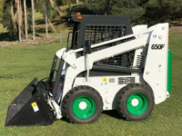 Penjualan Panas Wecan 650F Skid Steer Loader Merek Terbaik China dengan Suku Cadang  Mini Skid Steer Loader dengan Harga Terjangkau Tersedia dalam Stok