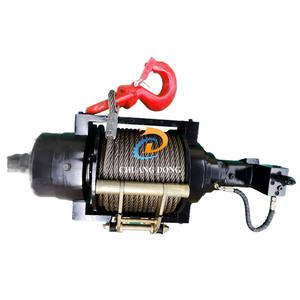 מגלגל גב גרר משאית מיטת טרוס משאית גרירה 8T/10T/12ton/15טון/15טון/15טון הידראולי עוגן winch - Product Image 6