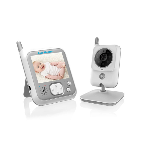Baby 3.2 Inch LCD Wireless Babysitter Two Way Audio Night Light Temperature Pet Camera Nanny Music VB607 Video Baby Monitors