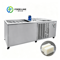Machine à glaçons commerciale entièrement automatique en acier inoxydable, à installer sous le comptoir