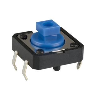 Interruttore Tattile B3F-5050 12mm Quadrato 12*12*7.3mm per Strumenti e Ascensori, Pulsante a 4 Pin - Product Image 1