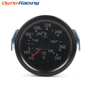 เกจวัดอุณหภูมิน้ำแบบกลไก 52 มม. 2 นิ้ว พร้อมเซ็นเซอร์ 130/265 องศา แบบสองสเกล สำหรับยานยนต์วิศวกรรมและเครื่องมือวัดยานยนต์ - Product Image 4