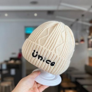 หมวกไหมพรมสำหรับเด็กผู้ชายเด็กผู้หญิง, หมวกถักลายหน้ายิ้มอบอุ่นดีไซน์ใหม่สำหรับฤดูหนาวฤดูใบไม้ร่วงเกาหลี - Product Image 6