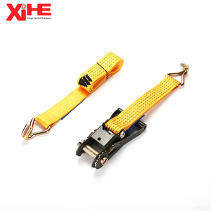 <span class=keywords><strong>Eslinga</strong></span> de correa de trinquete de 2 pulgadas y 5T de alta calidad, correa de amarre de <span class=keywords><strong>carga</strong></span> de poliéster de 10m con ganchos dobles en J <span class=keywords><strong>para</strong></span> amarre - Product Image 1