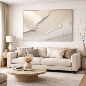 Impression sur toile texturée moderne et contemporaine, paysage marin, décoration murale pour hôtel, appartement, art décoratif suspendu - Product Image 5