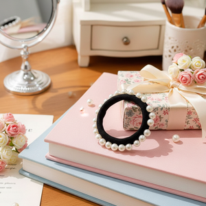 Trending Fashion nastro di raso corda per capelli strass di lusso per ragazze accessori per bambini in gomma dolce stile materiale vendita calda all'ingrosso - Product Image 3