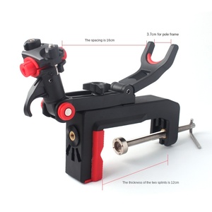 Support de canne à pêche <span class=keywords><strong>RUKE</strong></span> Luya pour bateau de pêche en mer, avec clip de tuyau amélioré, conception épaissie et élastique, pour une fixation optimale - Product Image 6