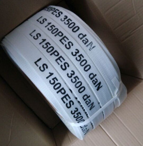 Correa de amarre tejida manual de PET de 38mm, poliéster resistente para Embalaje manual para aplicaciones de embalaje - Product Image 1