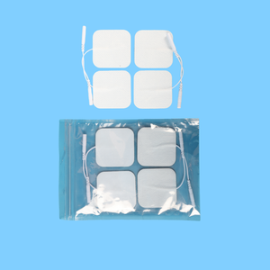 Pin elettrodi pad su misura elettrodo Pigtail decine massaggiatori macchina elettrodi autoadesivi elettronici - Product Image 1