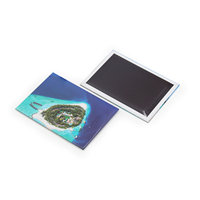 Souvenir touristique coloré promotionnel personnalisé Aimant de réfrigérateur en métal avec logo personnalisé pour cadeau promotionnel