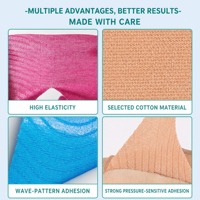 Bande de kinésiologie pour doigts, bandage de main prédécoupé, autocollant élastique imperméable pour l'entraînement au basketball et au volleyball, vente en gros de bandes sportives