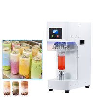 Máquina Selladora de Latas Automática, Selladora de Latas de PET, Selladora Eléctrica para Bebidas, para Tiendas de Té con Leche