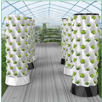 Nouvelle serre agricole rotatif Tour jardin système hydroponique vertical