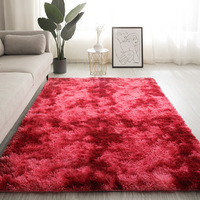 Vente chaude moderne nordique PV fourrure moelleux doux Polyester tapis en peluche sol salon voiture chambre Camping tapis pliable