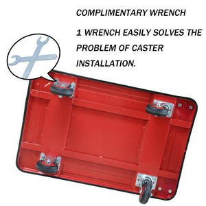Wholesale Platform Portable Hand Truck Store Foldable Hand <strong>Trolley</strong> <strong>4</strong> <strong>Wheel</strong> Grocery <strong>Trolley</strong> Cart Heavy Duty - Product Image 4