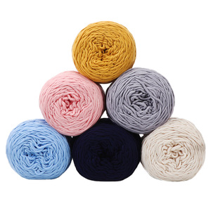 Filato di Cotone Multistrato, Morbido e Resistente, per Lavori a Maglia e Uncinetto, Ideale per Sciarpe, Coperte, Amigurumi, Maglioni per Bambini, Decorazioni per la <span class=keywords><strong>Casa</strong></span> e Artigianato - Product Image 2