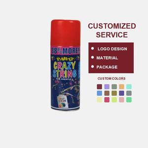 Kích Thước Tùy Chỉnh Đầy Màu Sắc Chuỗi Bên Đầy Màu Sắc Điên Ribbon Phun Chuỗi - Product Image 1