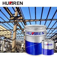 Huaren Recubrimiento de metal de fluorocarbono de alto rendimiento Resistencia a los rayos UV Acabado resistente a la intemperie Pintura de metal para estructuras al aire libre