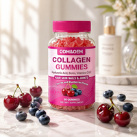 Gummies de Collagène Vital Proteins Éclaircissantes pour la Beauté des Cheveux, de la Peau et des Ongles, Vitamines Végétaliennes à la Biotine, Goût Fruité, en Bouteille