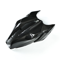 AKOSO 100% Fibre de carbone sèche pré-imprégnée autoclavée Cache latéral de réservoir de carburant pour moto Yamaha MT07 MT-07 2025+