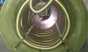 Handa 2020 placa plana colector de alta y baja presión del tubo de vacío de calentador de agua solar dividido 300 litros - Product Image 5